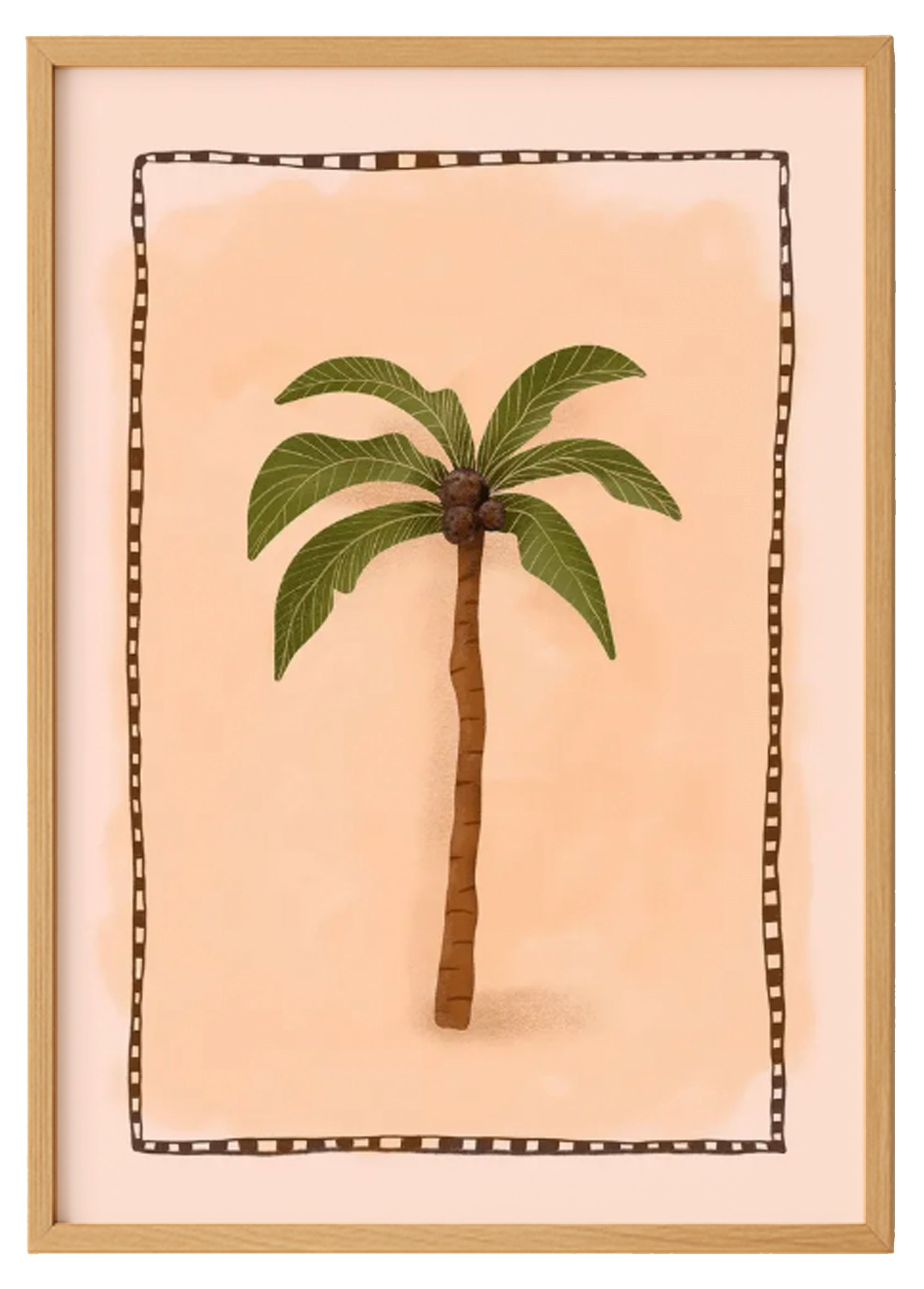 Palm Tree Illustration Print