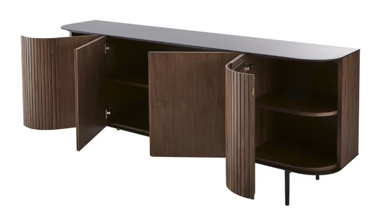 Curved Elegance Sideboard 1