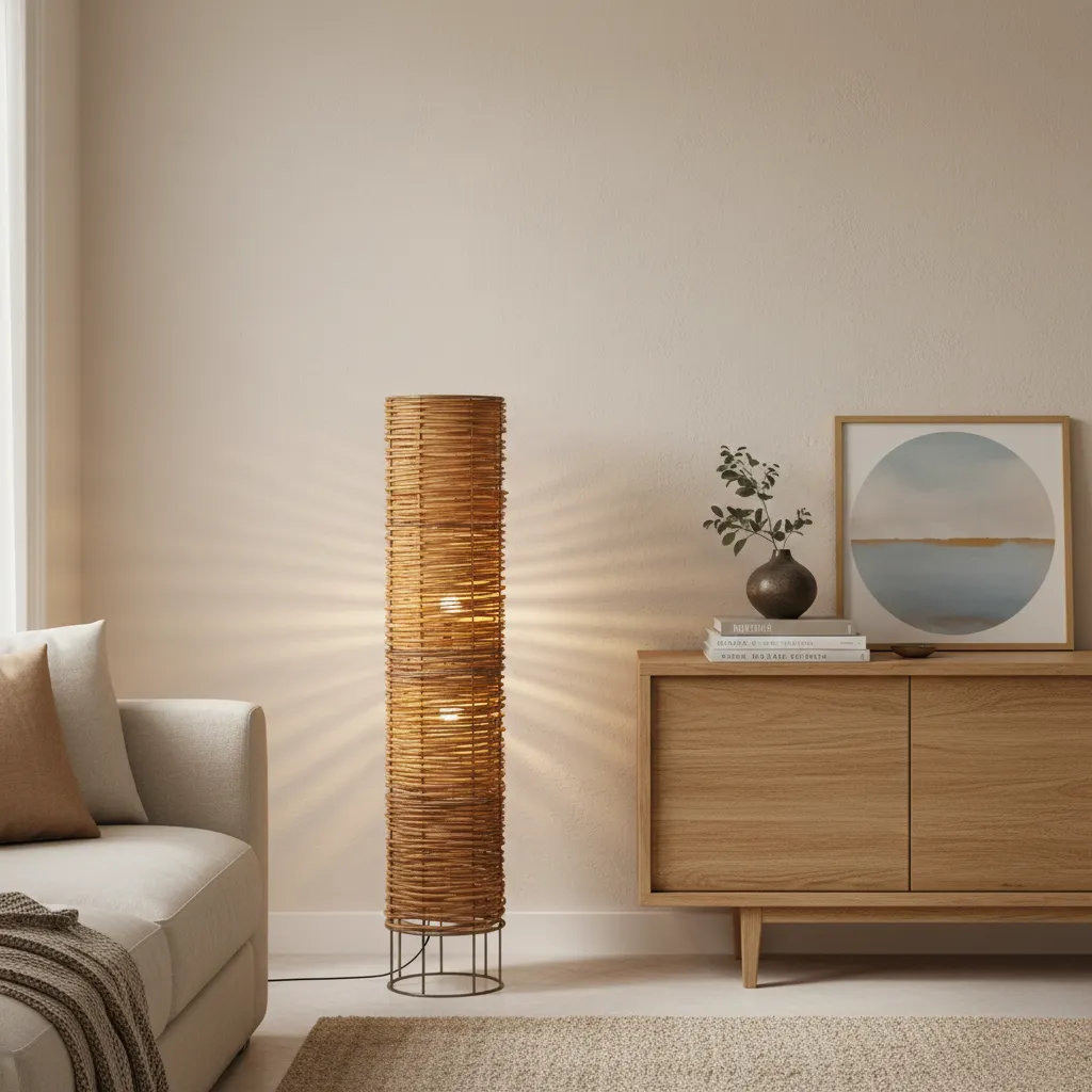 Melissa Bamboo Stand Lamp 2