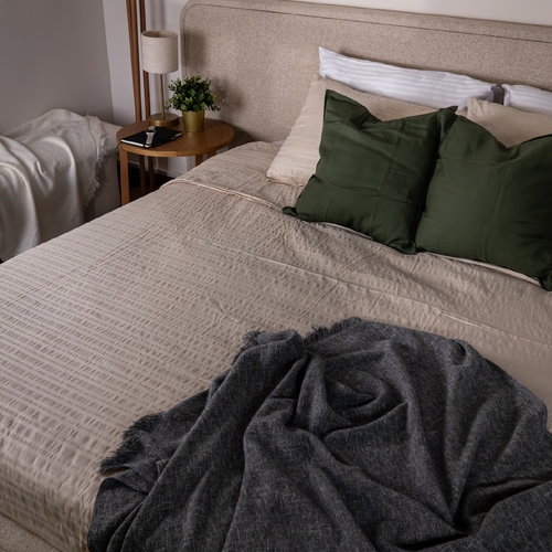 Bed in a Box - Seersucker Embossed 0