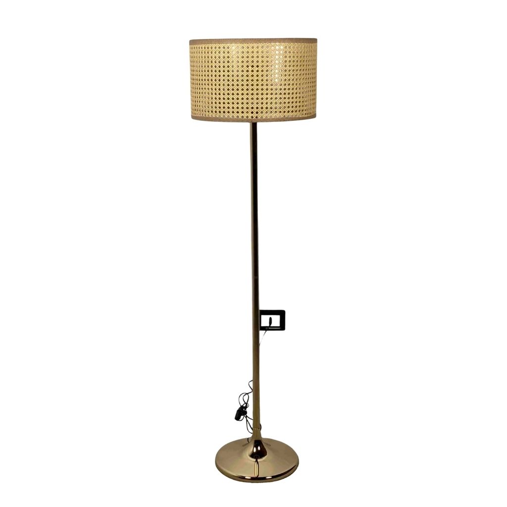 Rattan Floor Lamp - RFL 021  - Fl_Bo_Ra_021 0