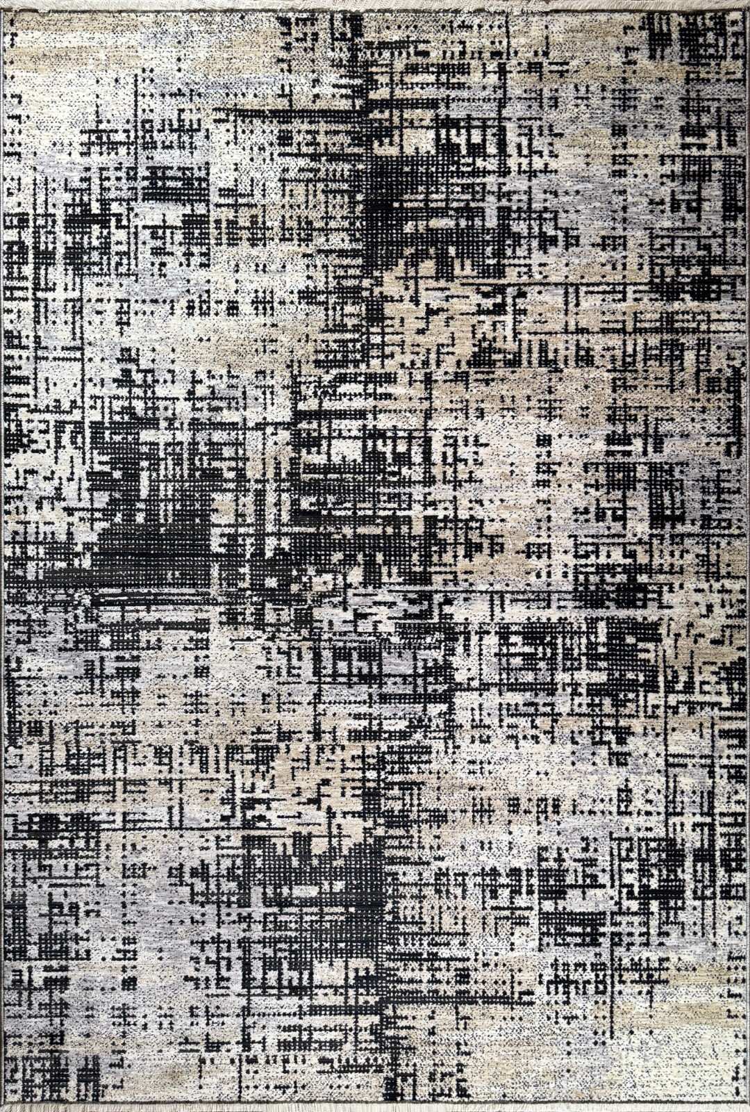 Eclipse Land Black & Beige Carpet 0