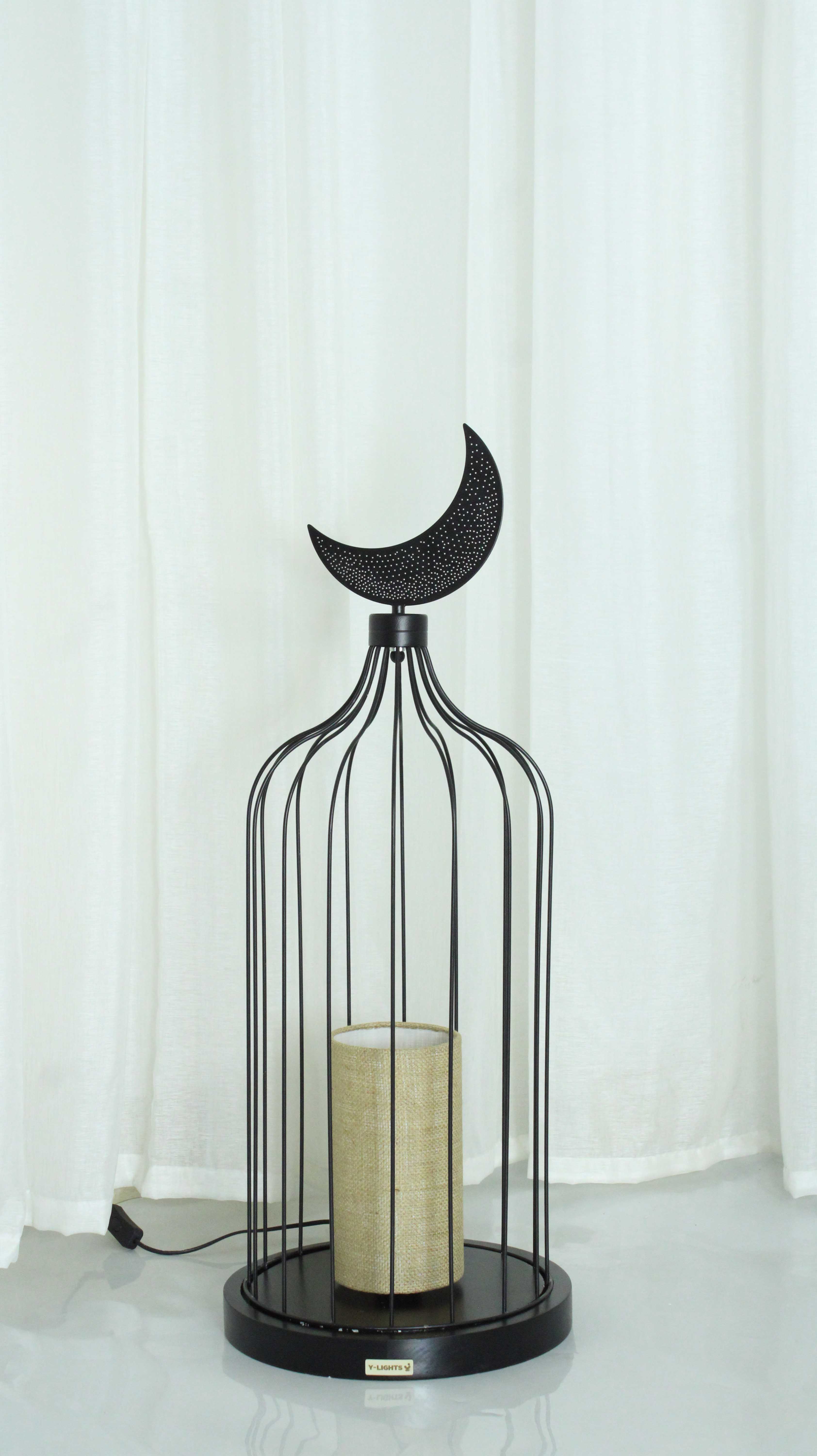 Floor Lamp - Black And Beige YL-FL-782N-1L 0