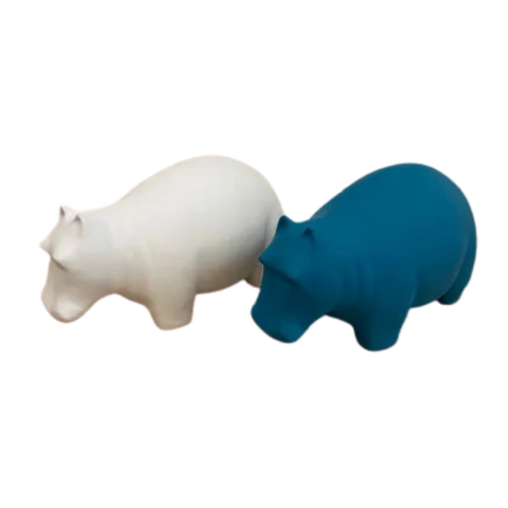 Little Happy Hippo ( Blue or white ) 0