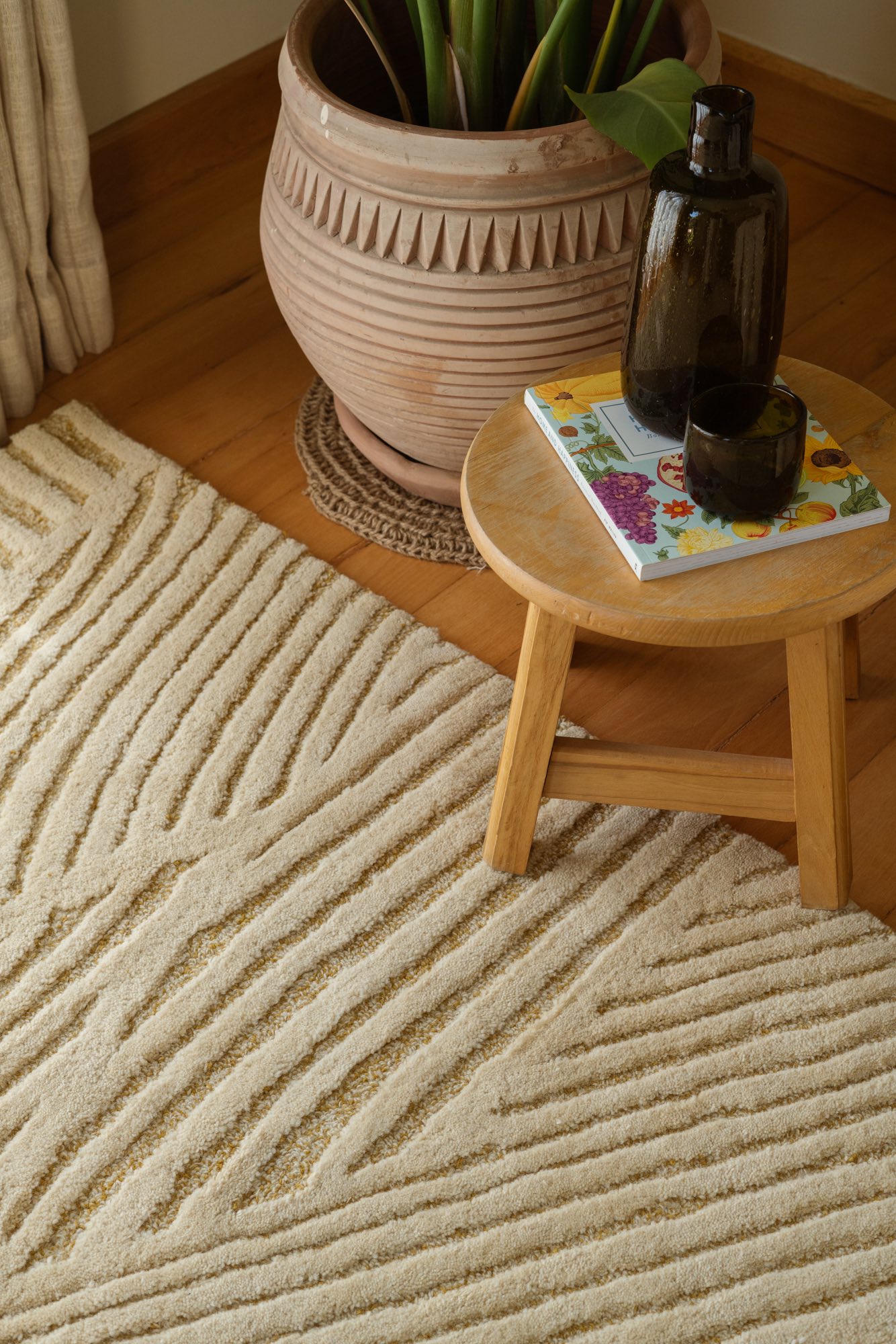 Remal Yellow Rug 2