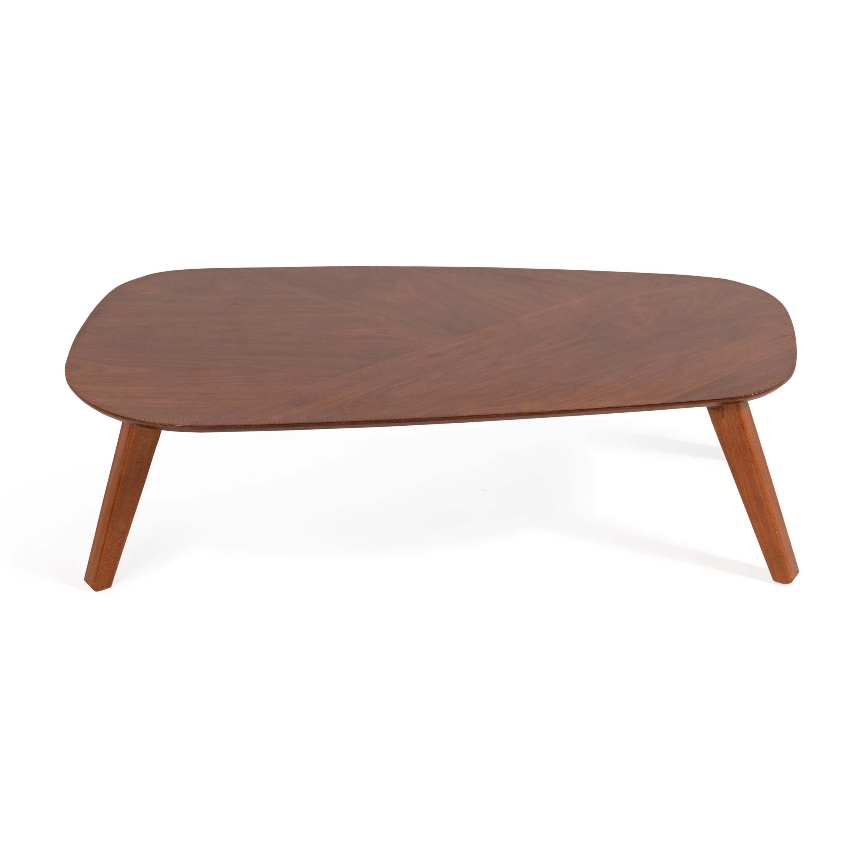 Ember Coffee Table - Walnut Veneer Top - Beech Legs 1