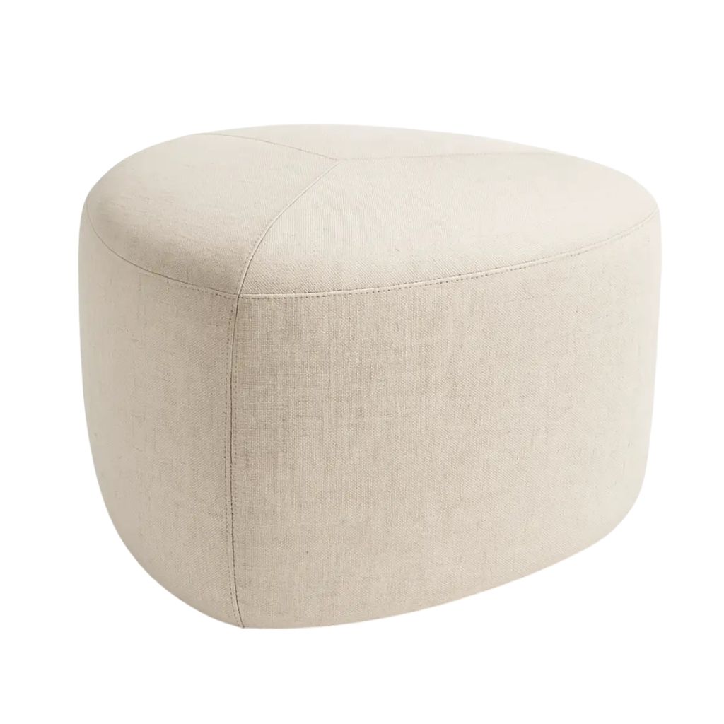 Daf' Upholstered Round Pouf 0
