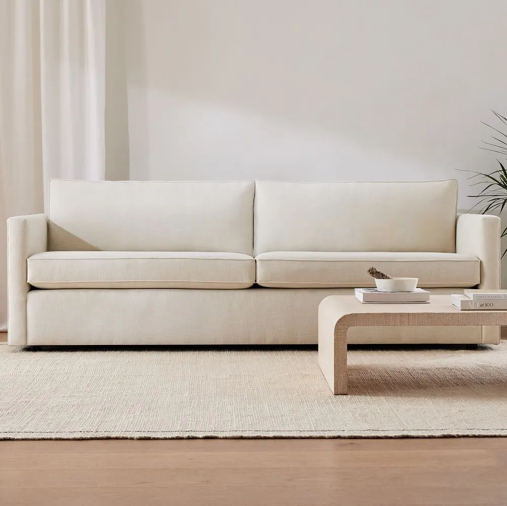 Daven Natural Wood Sofa 2seats - Hippo 83 1