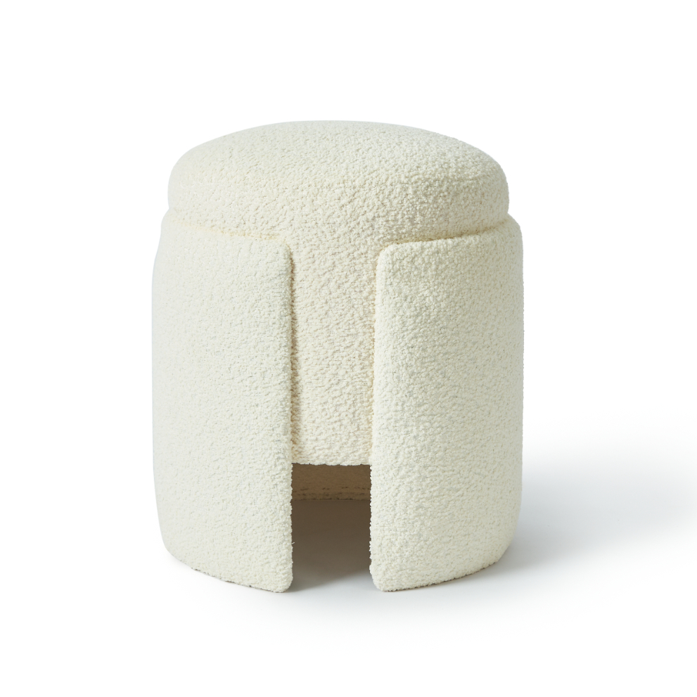 Macaron Stool - Ivory 0