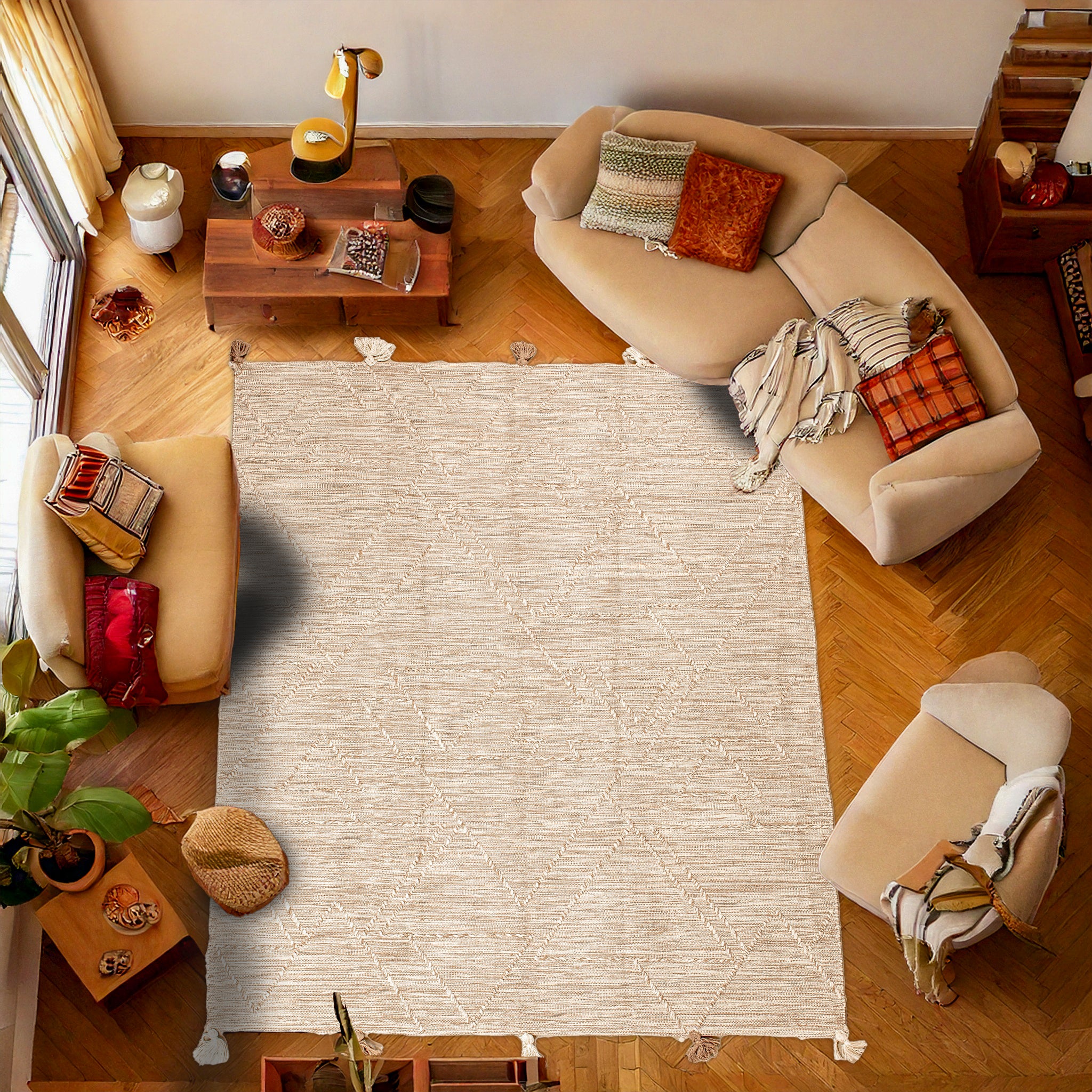 Flintloom Rug - Handmade Cotton Kilim 2