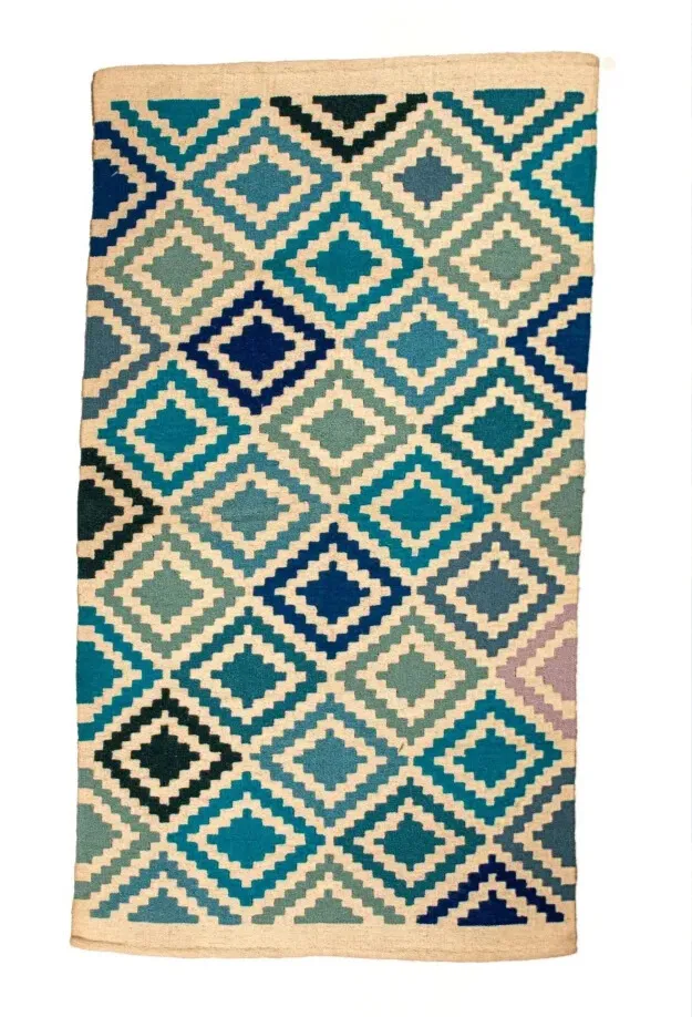 Nomad's Art - Handmade Wool Kilim Rug 0