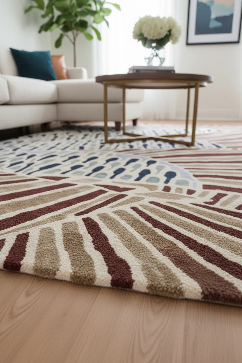Kyra Hand-Tufted Wool Blend Rug 1