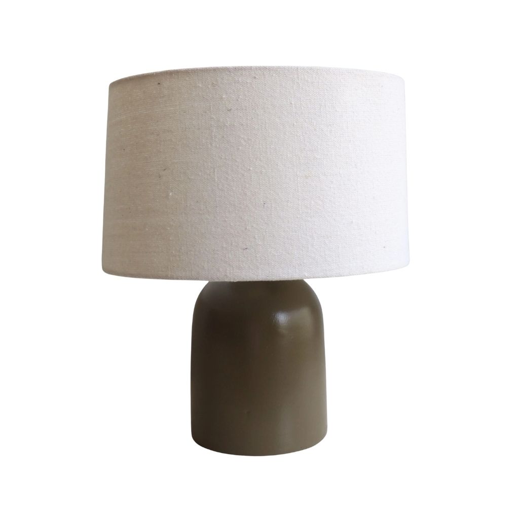 Glazed Olive Table Lamp 0