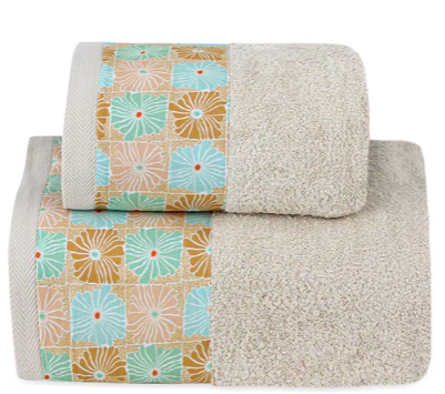 Golden Groovy Bath Towel Set 0