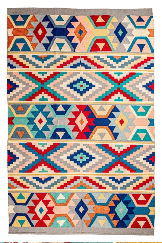 Elderweft Rug - Handmade Wool Kilim 0