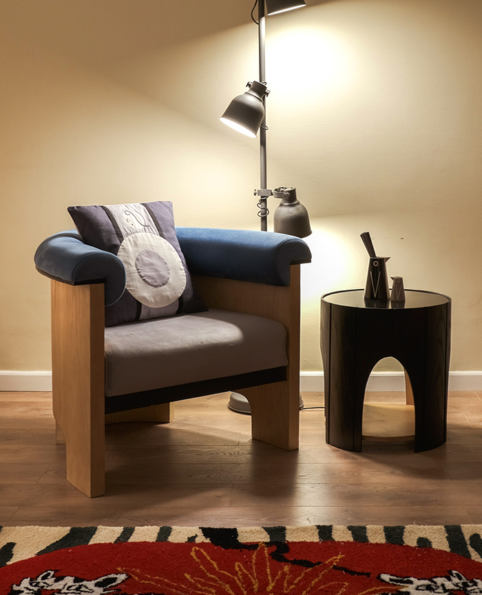 Nordica Lova Armchair - Upholstered in Back & Seat 2