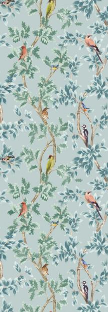 Osborne & Little Wallpaper-Mansfield Park Collection-Netherfield-Blue(W7450-03) 0