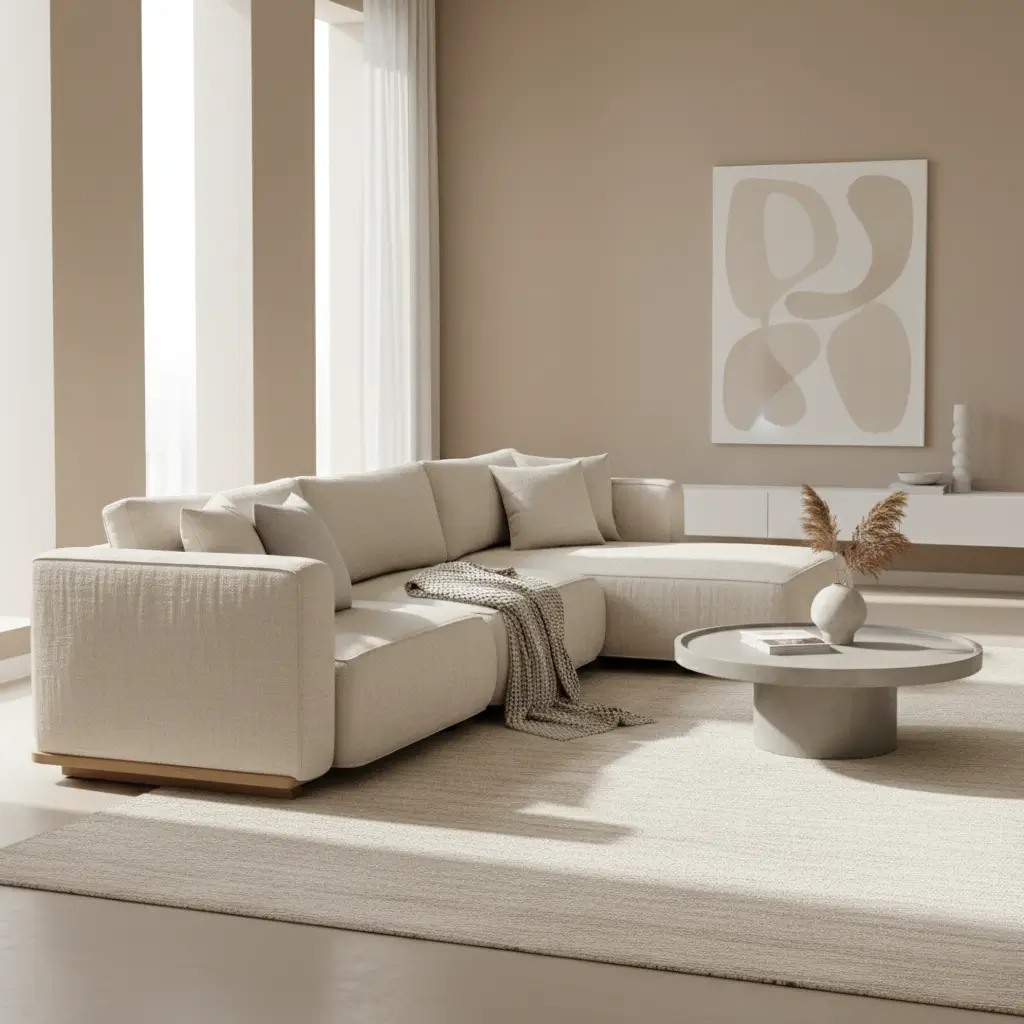 Laze L-Shape Sofa 1