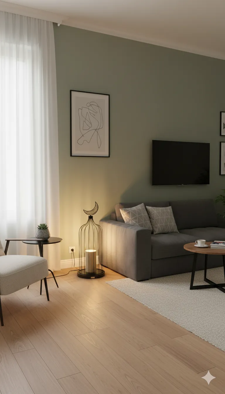 Floor Lamp - Black And Beige YL-FL-782N-1L 2