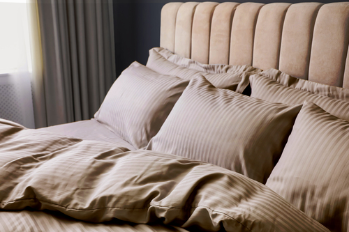 Bed in a Box - Satin Striped 1
