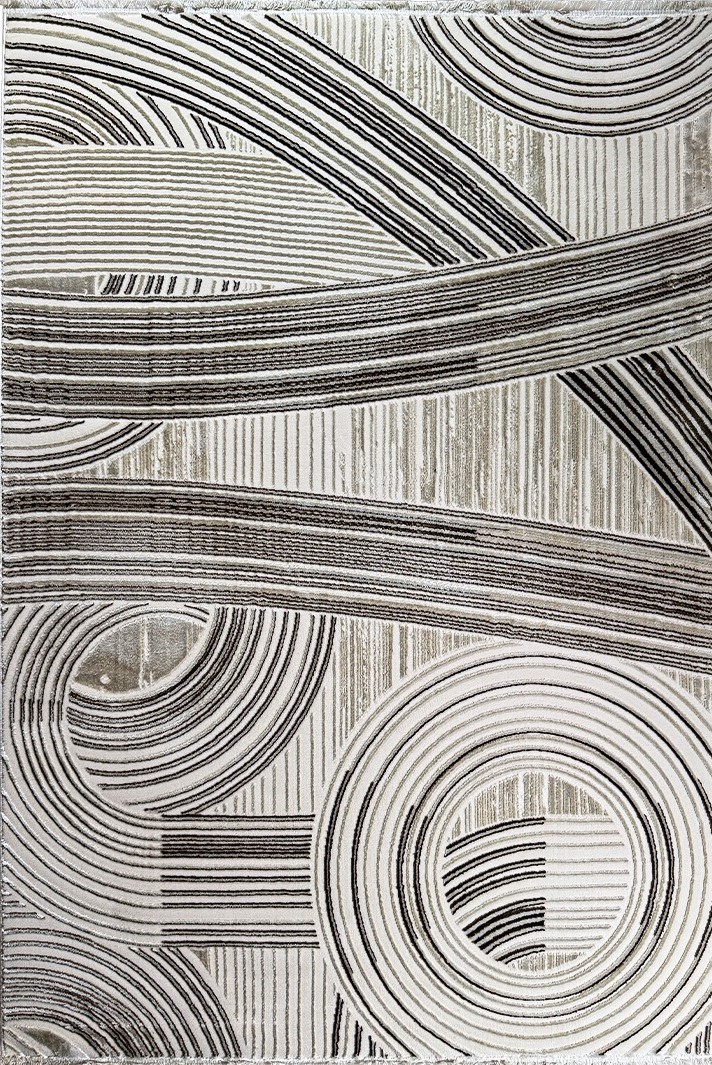 سجادة مارفل لاند مودرن بتدرجات رمادية 0