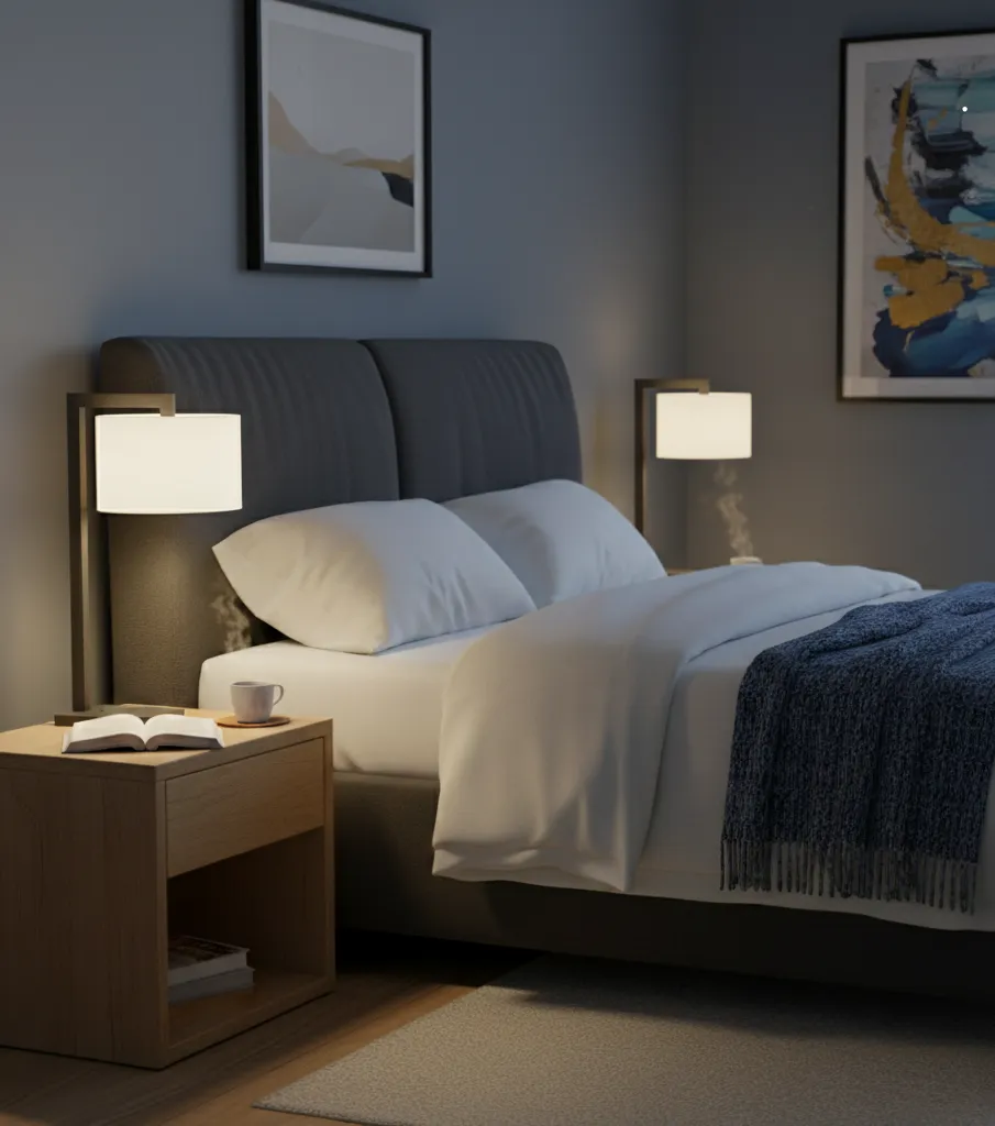 Table lamp - Grey and White YLIG.YL679 1