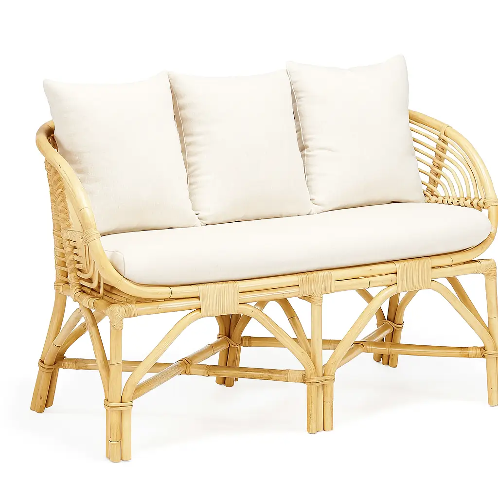 Nakhla Bamboo Sofa 0