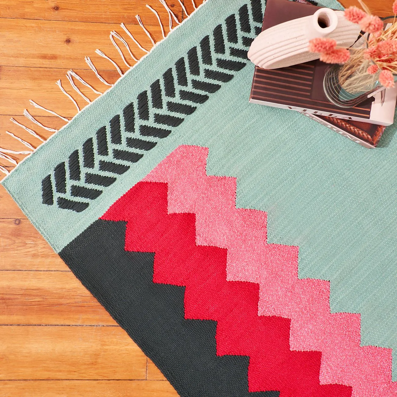 Soumak Cotton Kilim Rug 2