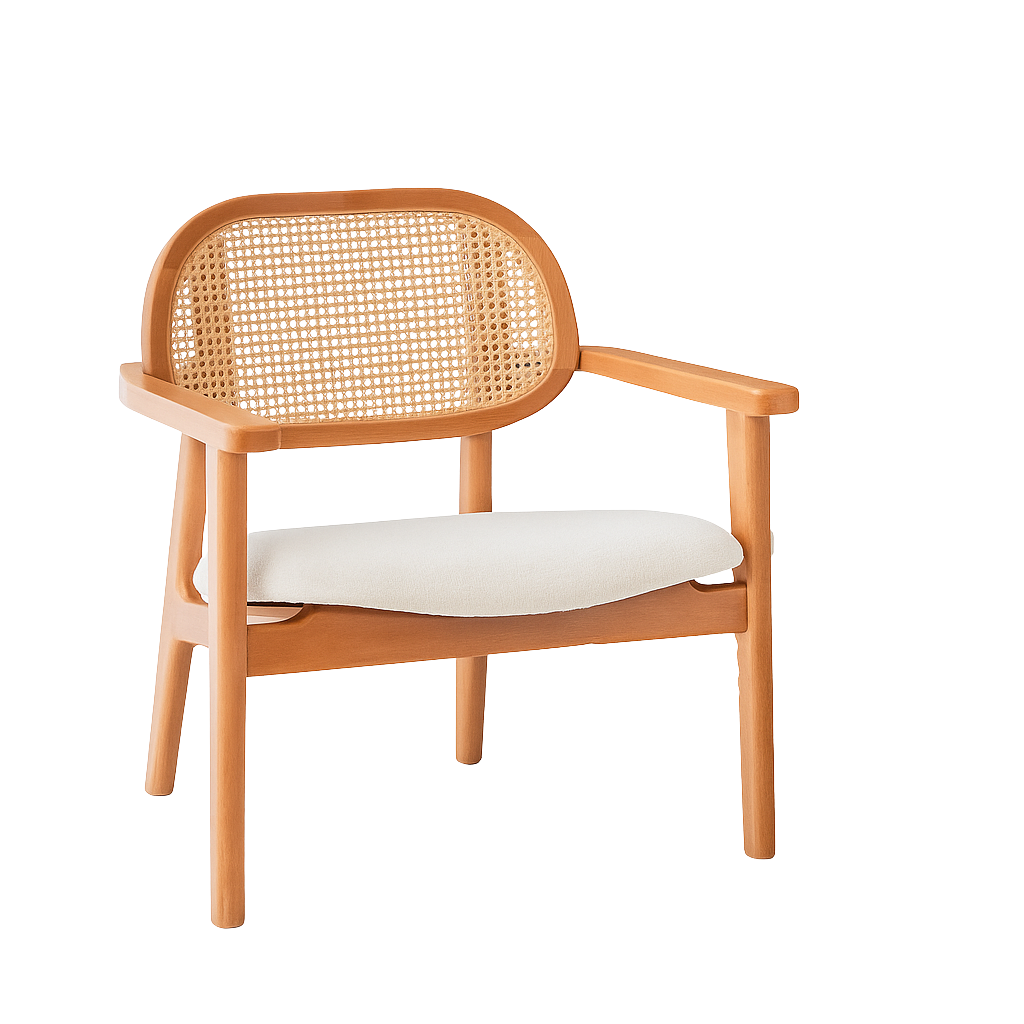 Pablo Rattan Arm Chair 0