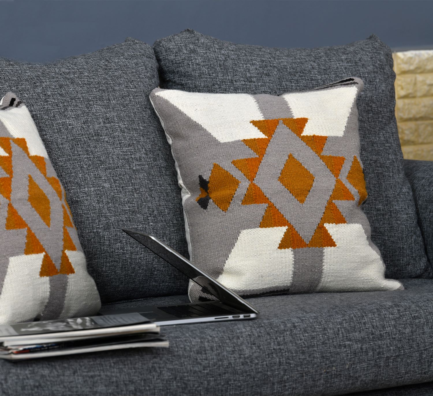 Shining Sun Kilim Cushion 1