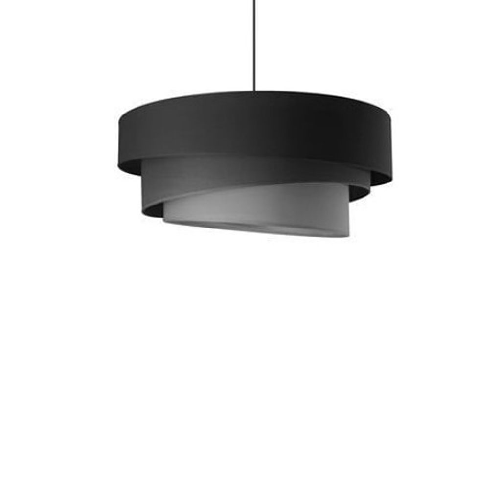 Chantelle Ceiling Lamp - Black & Gray - 5224 0
