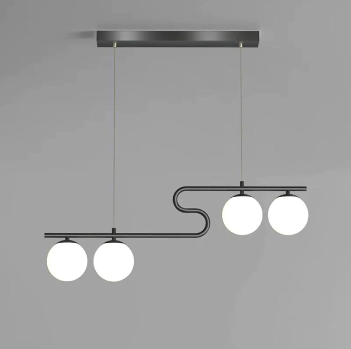 Ceiling Lamp Black And White - YL775 0