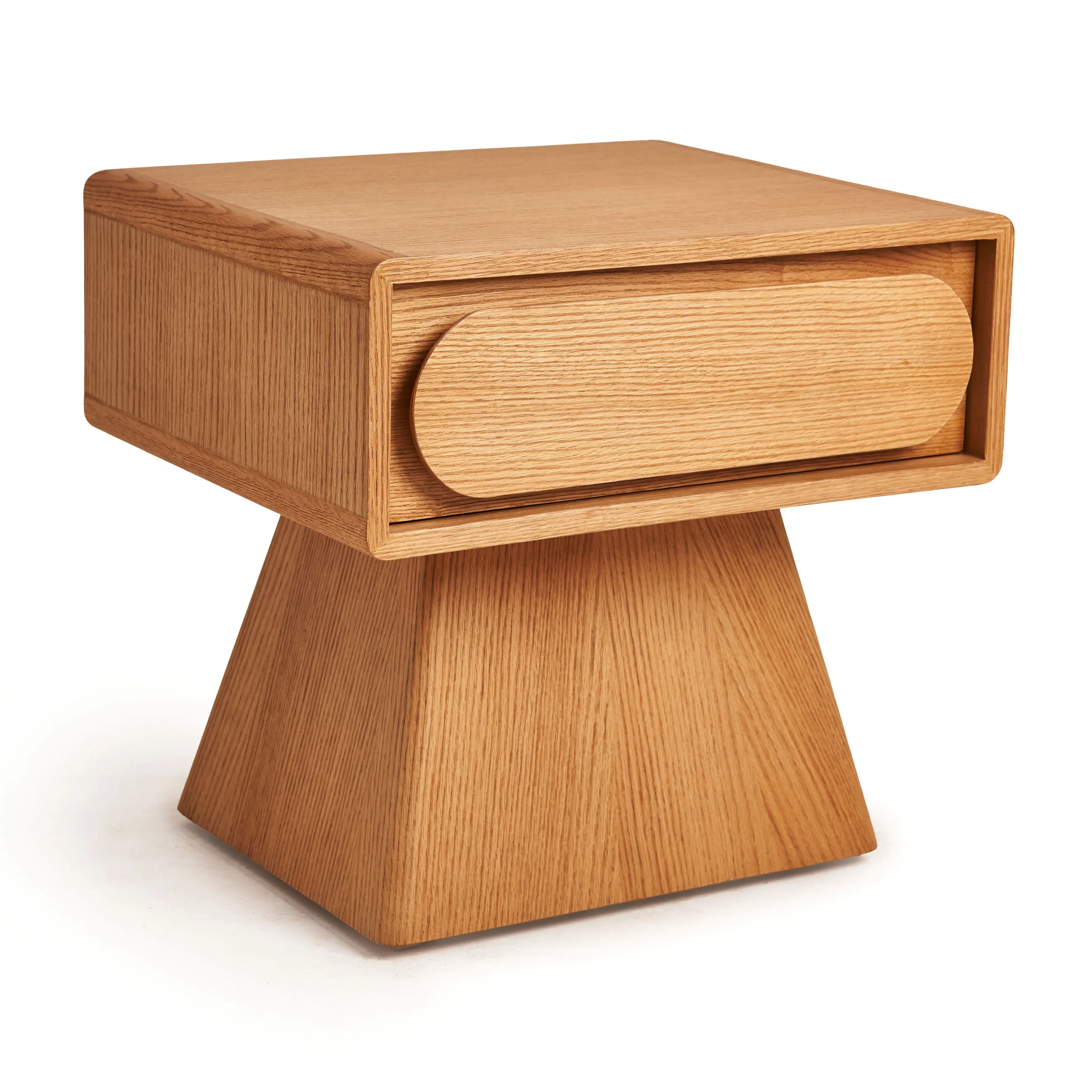 Block Nightstand  - Silver Sands 1