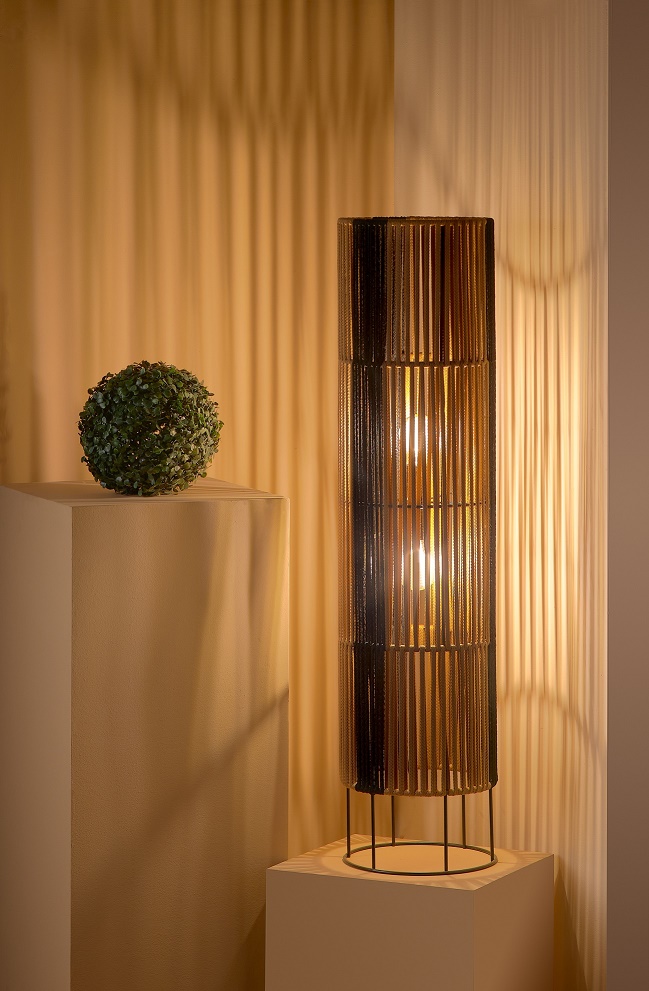 Bamboo Column Floor Lamp 0