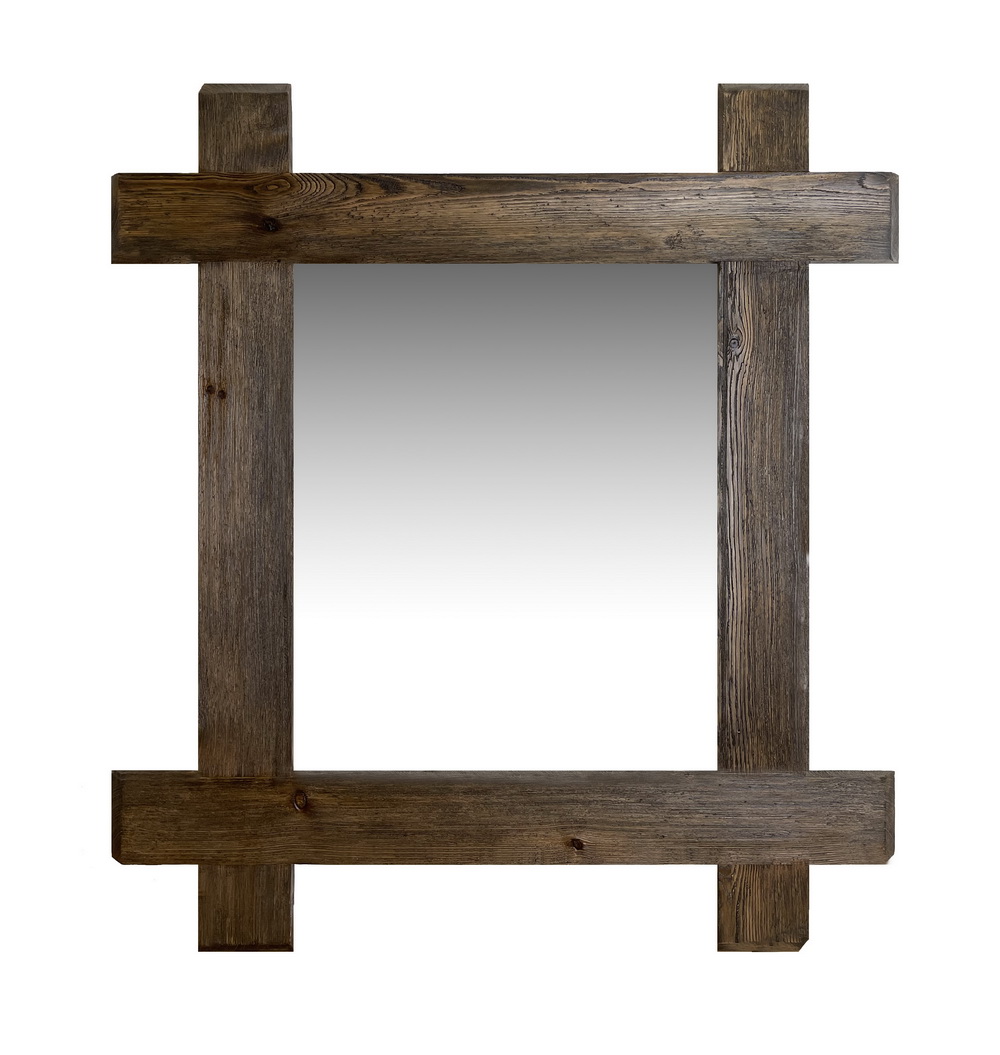 Anisa Vintage Wooden Mirror Frame 0