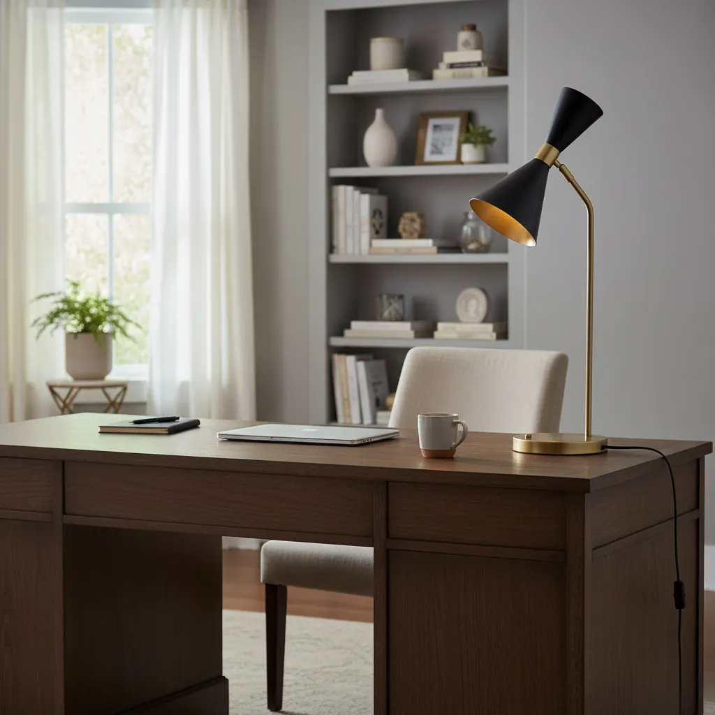 Double Cone Table Lamp 1