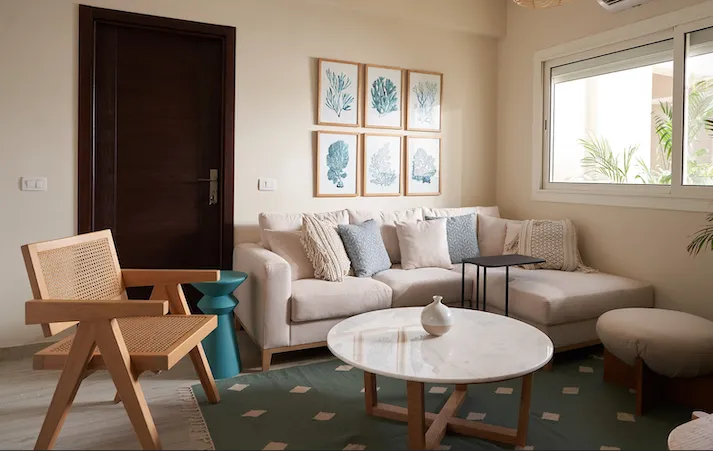 Leila L Shape Sofa 5