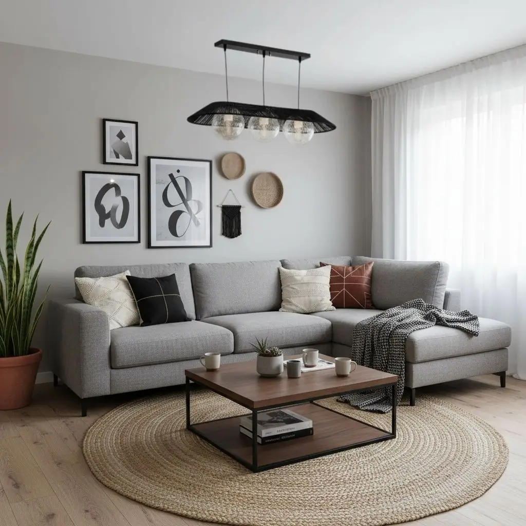 Boho Ceiling Lamp ARK-C005 1