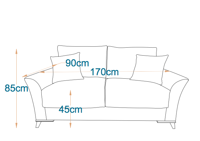Linz Sofa Bed - Fully Upholstered 3