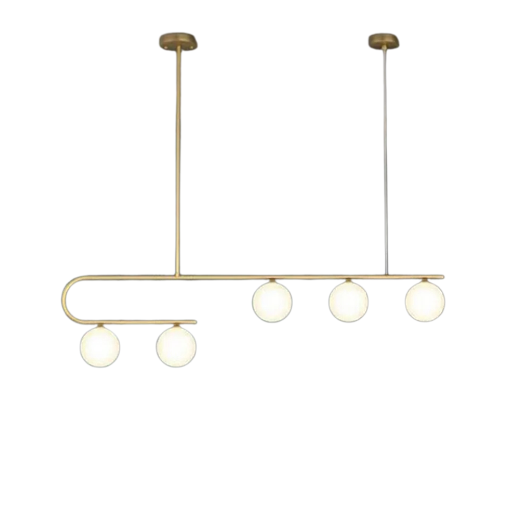 Demi Ceiling Lamp - Gold & White - YL.6449 0