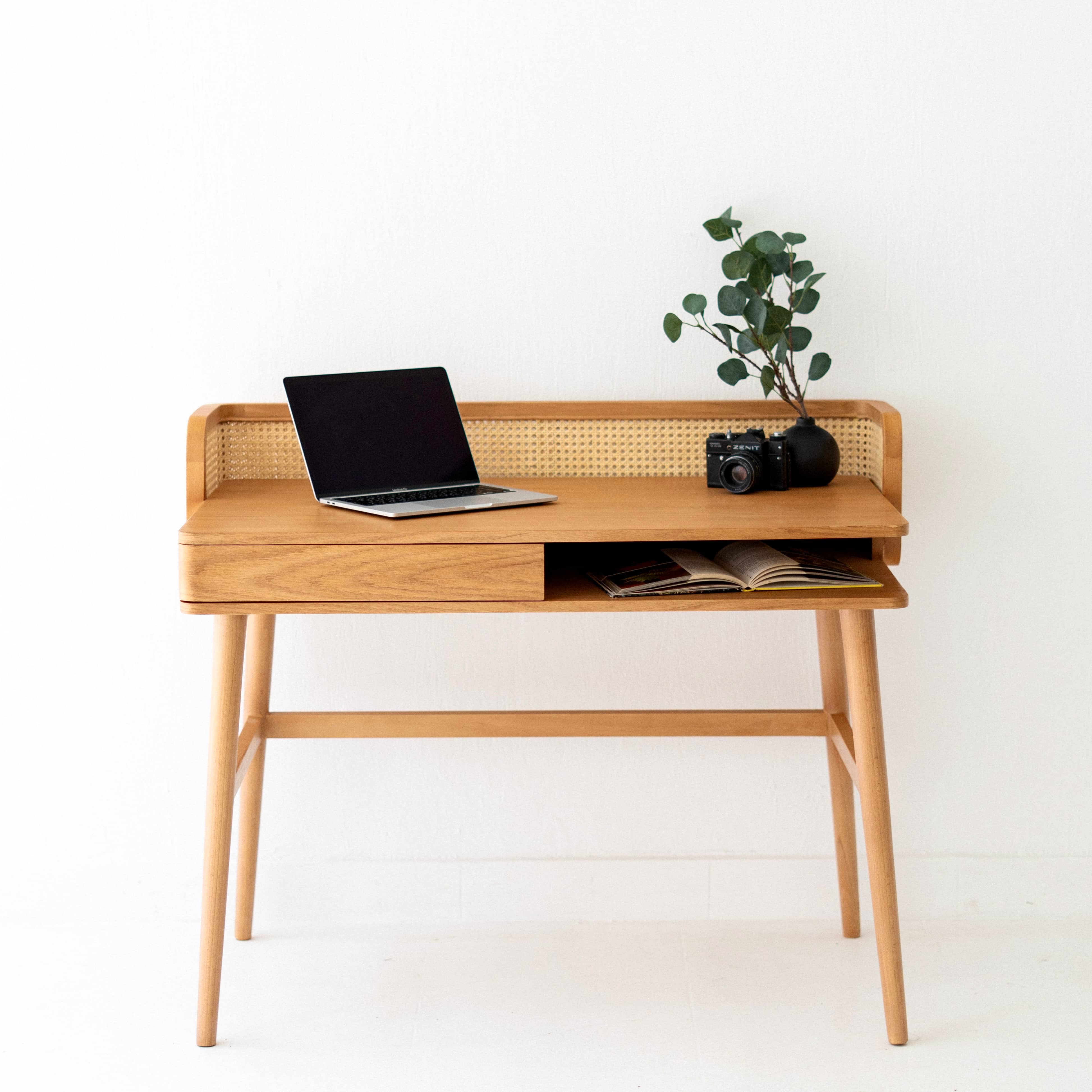 Costa Rattan Desk 0