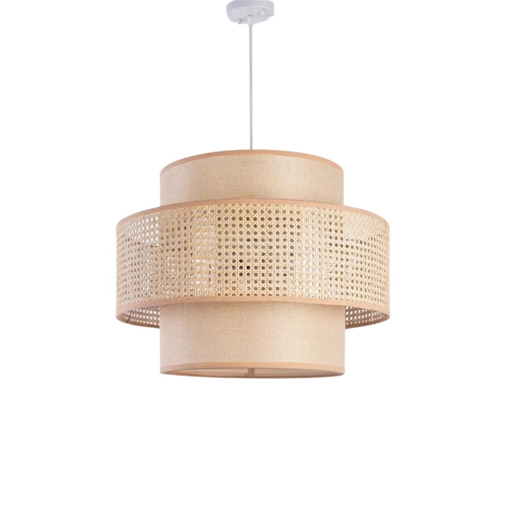 boho rattan pendant lamp BL14 0