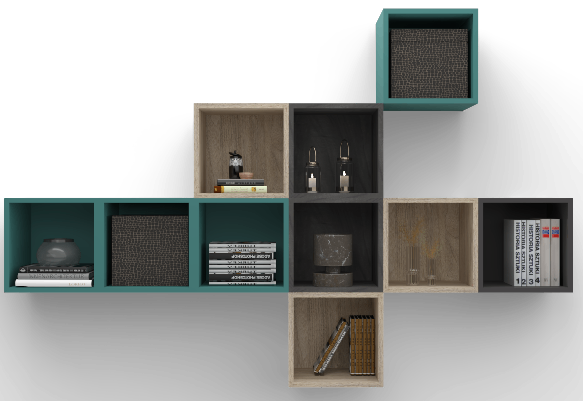 Cube wall unit 2