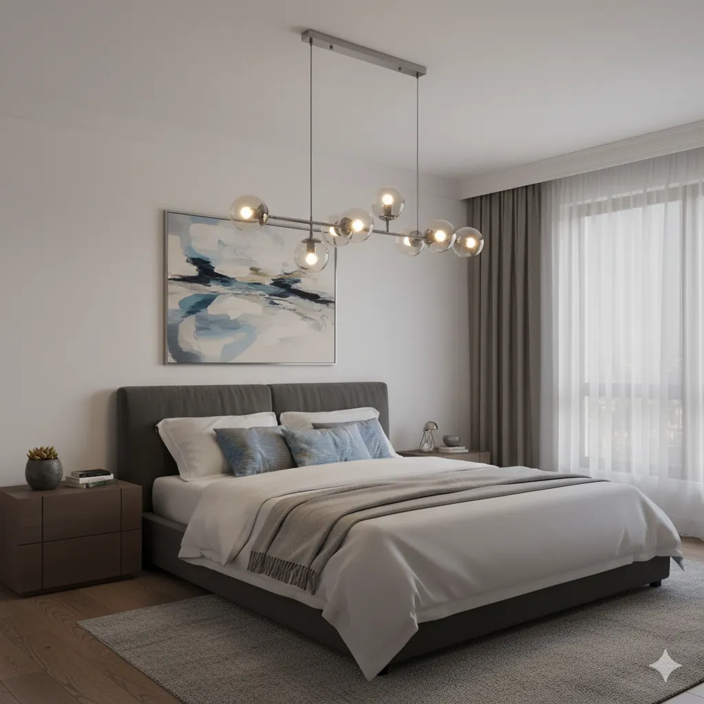 Silver Ceiling Lamp - YL751 1