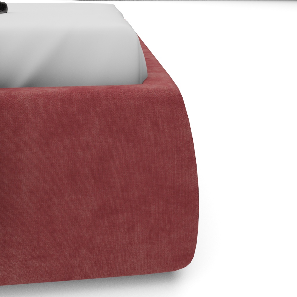 Waly Fully Upholstered Bed - Hippo 162 2