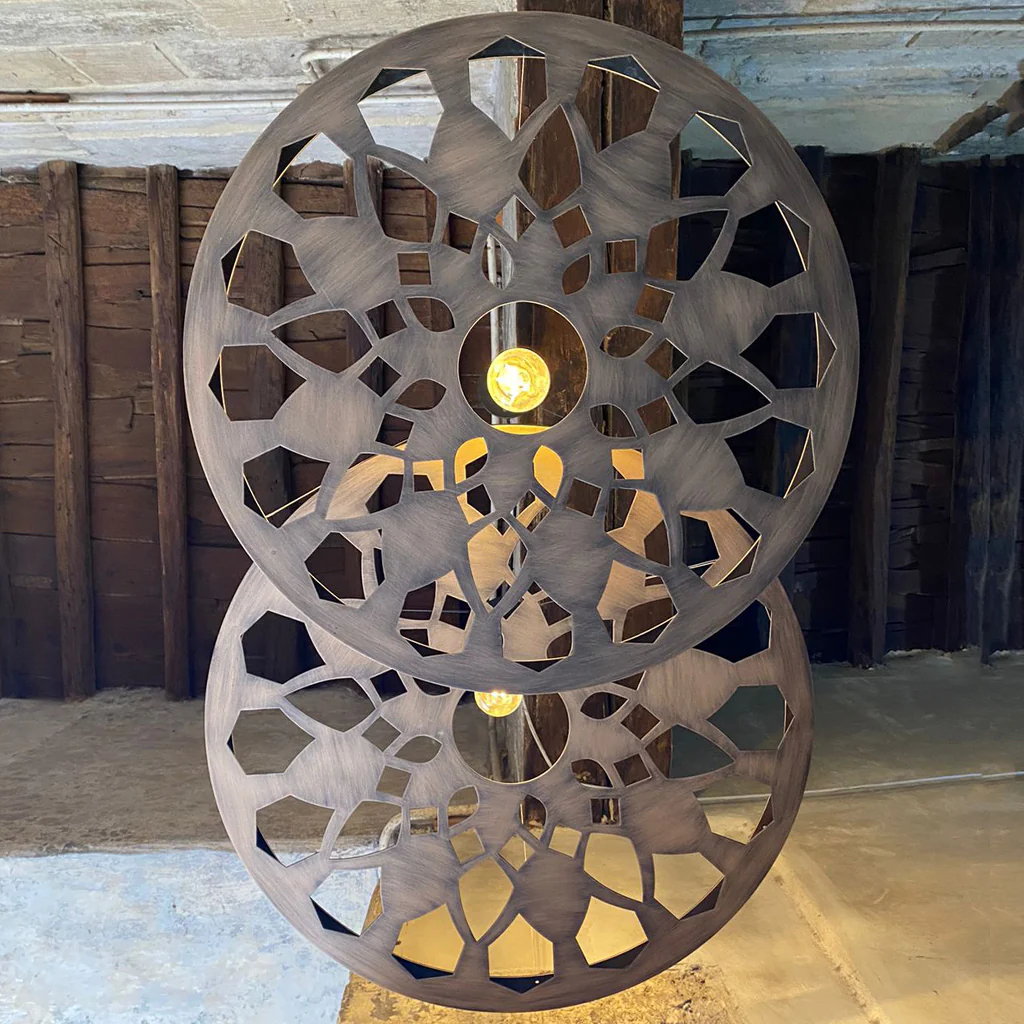 Qijmas Light - Large - 3 bulbs - Antique gold 3