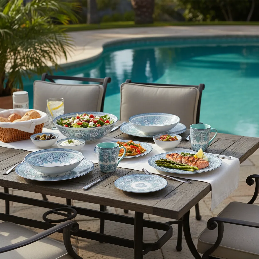 Azura Porcelain Dinner Set 1