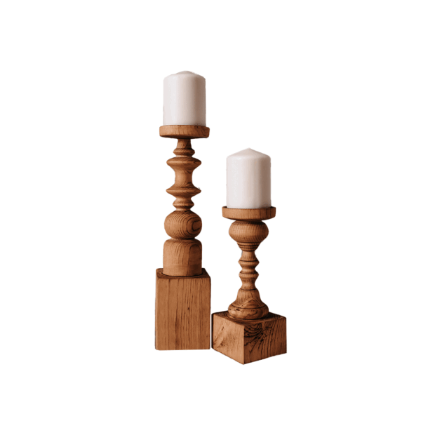 Mysa Wooden Candle Holder Set 0