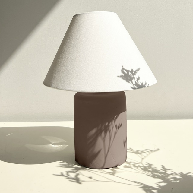 Tuscan Table Lamp in Mocha