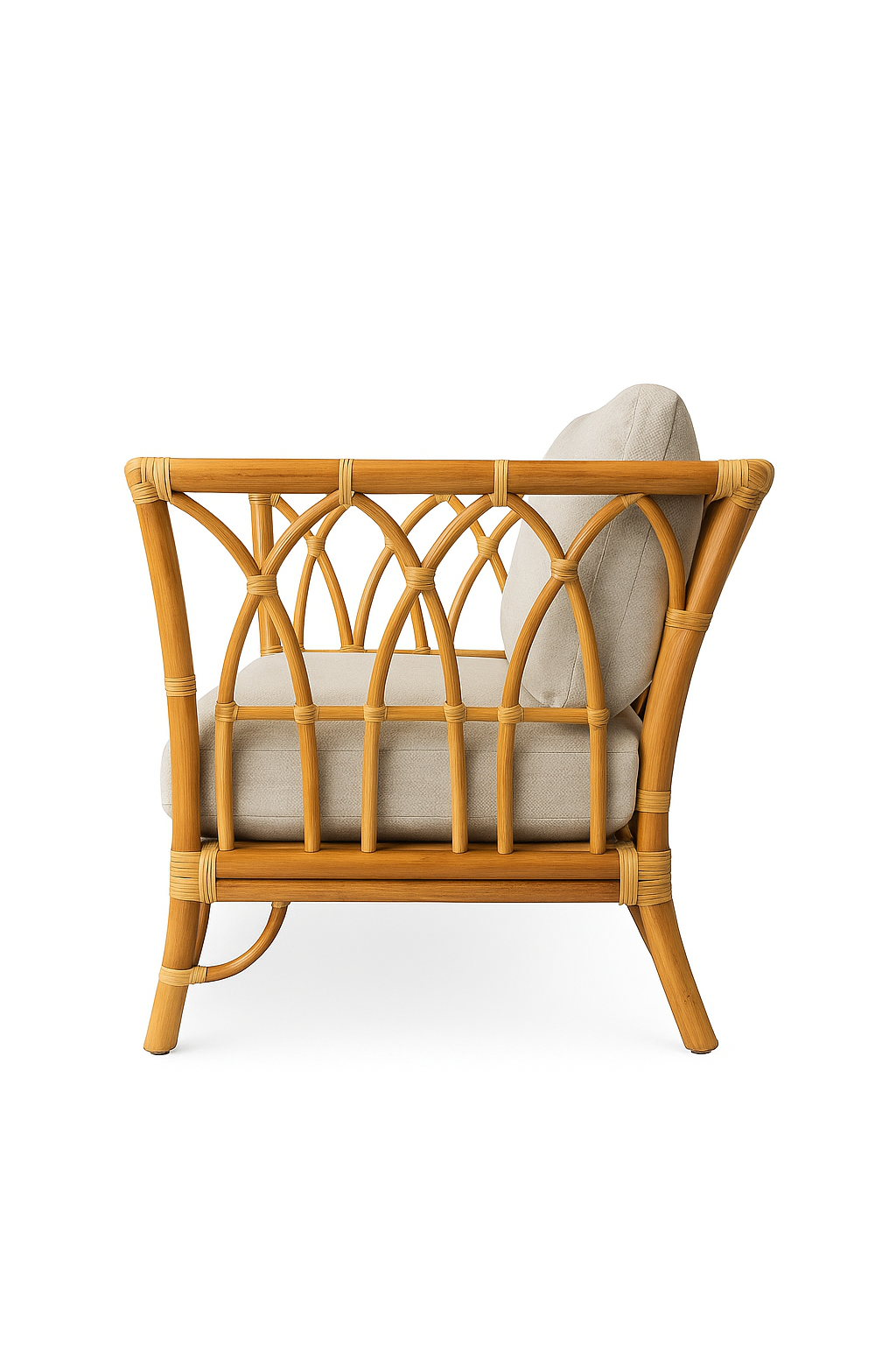 Devina Bamboo Armchair 1